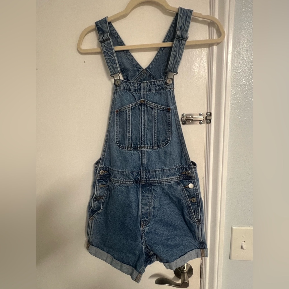Old Navy Blue Denim Overalls